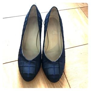 Bottega Veneta navy blue shoes size 7.5